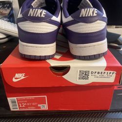 Nike Dunk championship court Purple