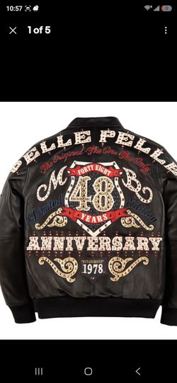 Pelle Pelle 48th Anniversary Limited Edition Leather Jacket.