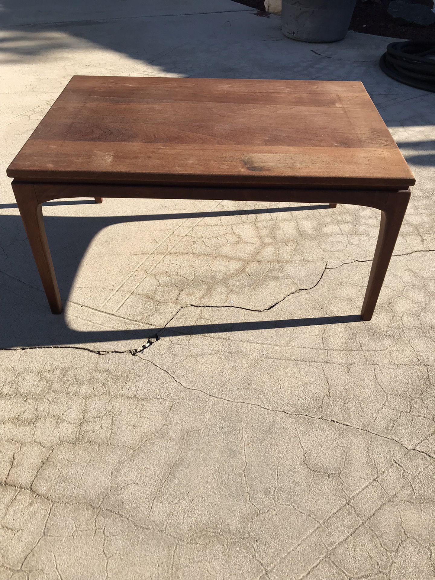 VINTAGE 1964 ACE-HI PRELUDE MCM MID-CENTURY MODERN WALNUT SIDE TABLE, COFFEE TABLE