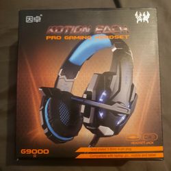 Gaming Headset Blue