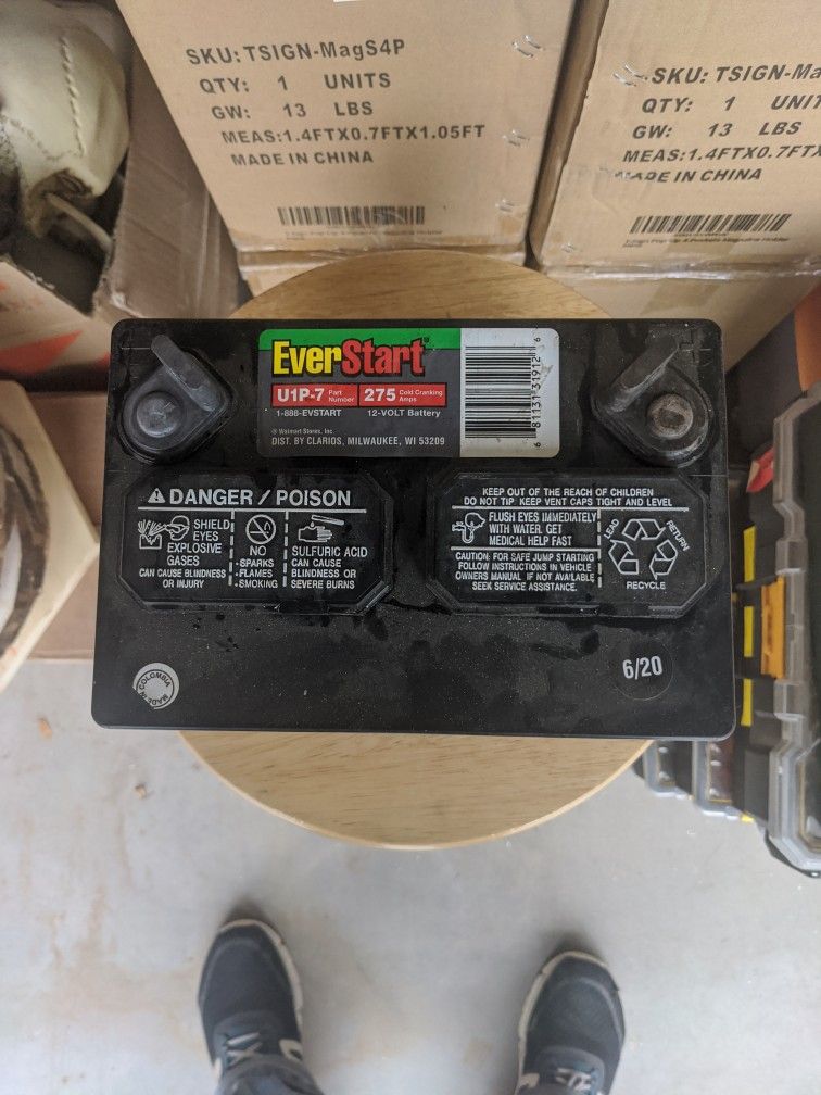 EverStart Lawn And Garden Lead Acid Battery, Group Size, 43 OFF