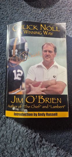 Chuck Noll A Winning Way Signed Book