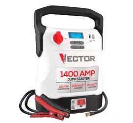 VECTOR 1400 Amp Jump Starter with Air Compressor