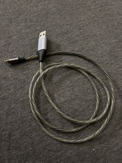 iPhone Light Up Charger (blue)