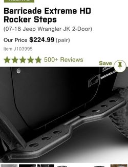 Barricade Extreme HD Rocker Steps