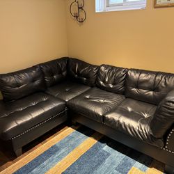 L Shaped Leather Couch
