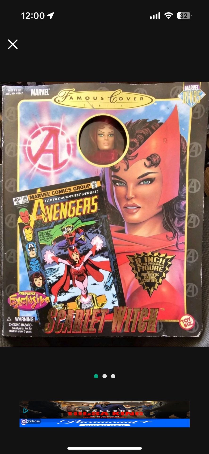 Marvel Divas  Famous Covers Scarlet Witch