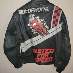 Leather Motorcycle Jacket 