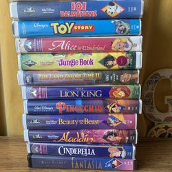 Disney VHS lot