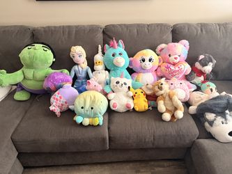 Large Lot of Stuffed Animals & Plush Toys – Kids Toys