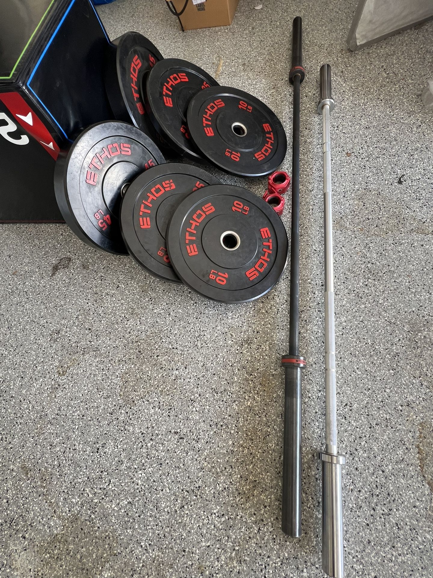 Ethos Barbells & Plates