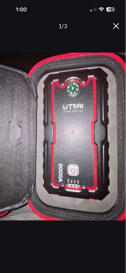 WORKS AND NEED GONE UTRAI 2000A Portable Car Jump Starter