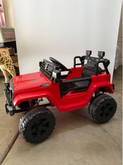 Kids Toy Jeep - Motorized - Works Great! $100