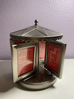 Merry go round double sided frame