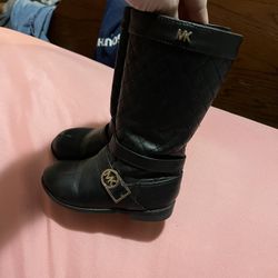 Michael Kors Black Boots Toddler Size 5