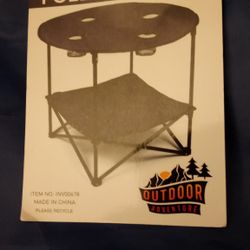 Tailgate Or Beach Table 