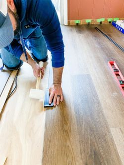 - Vinyl, Carpet, Laminate