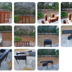 Broyhill Wooden Hutch Without Anything 