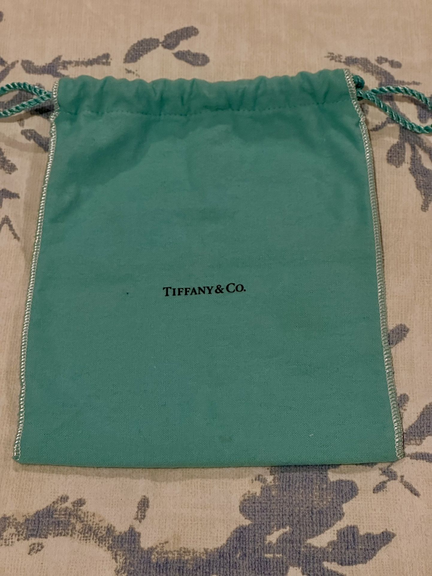 Tiffany & Co. Jewelry Pouch 8.5” x 7”