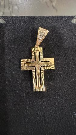 Gold Cross Pendant