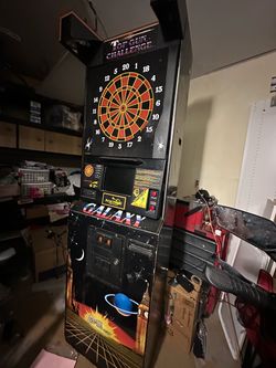 Arachnid Galaxy Top Gun Challenge Dart Machine Arcade