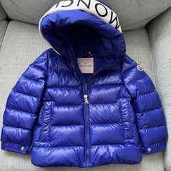 Boys Moncler Size 5 Winter Coat