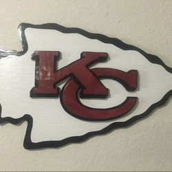 Chiefs Wood Sign