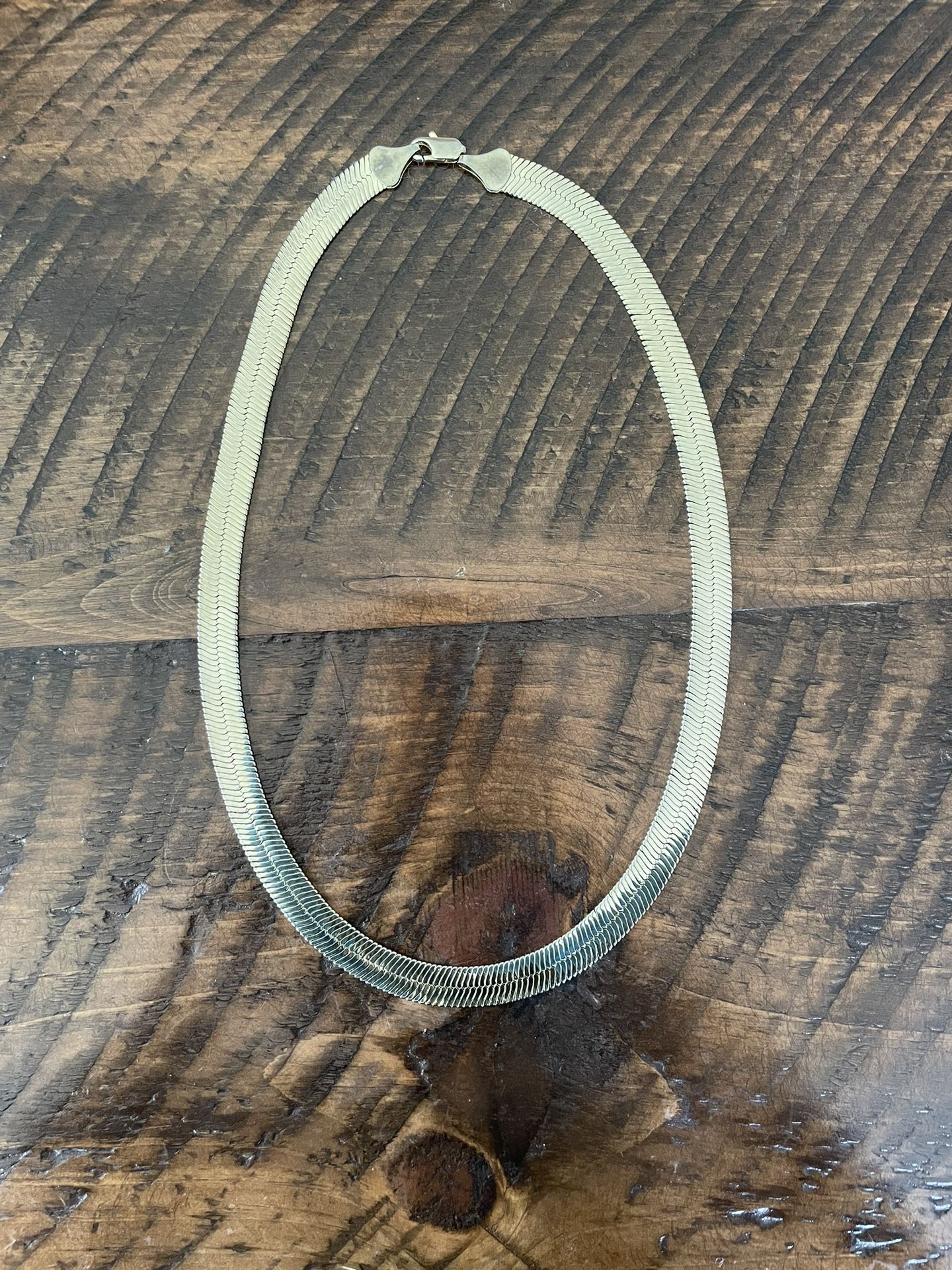 Herringbone Necklace (faux)