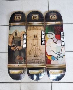Skateboard Sk8mafia RARE EXHIBIT COLLECTION 2016 