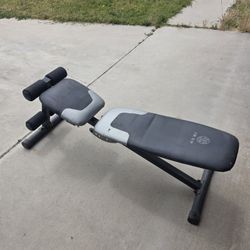 Workout Bench Adjustable Back