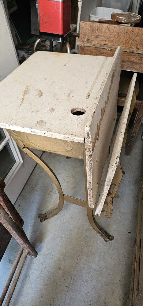 Antique school desk