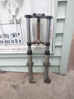 Triumph tiger cub forks