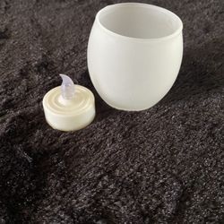 Candle Holder And Candle 