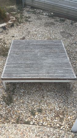 Outside tables