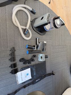 FurMe Professional PLUS Pet Grooming Vacuum Kit, 5-in-1, Complete w/ Case - Used Once, Like New