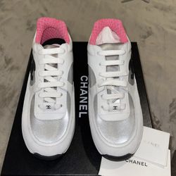 Buy Chanel Wmns Logo Suede Sneaker 'Purple' - G34360 X52117 0H662