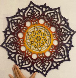 Wood Mandala