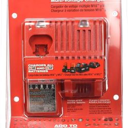 MILWAUKEE 48-59-1812  MULTIVOLTAGE CHARGER M12/M18 V