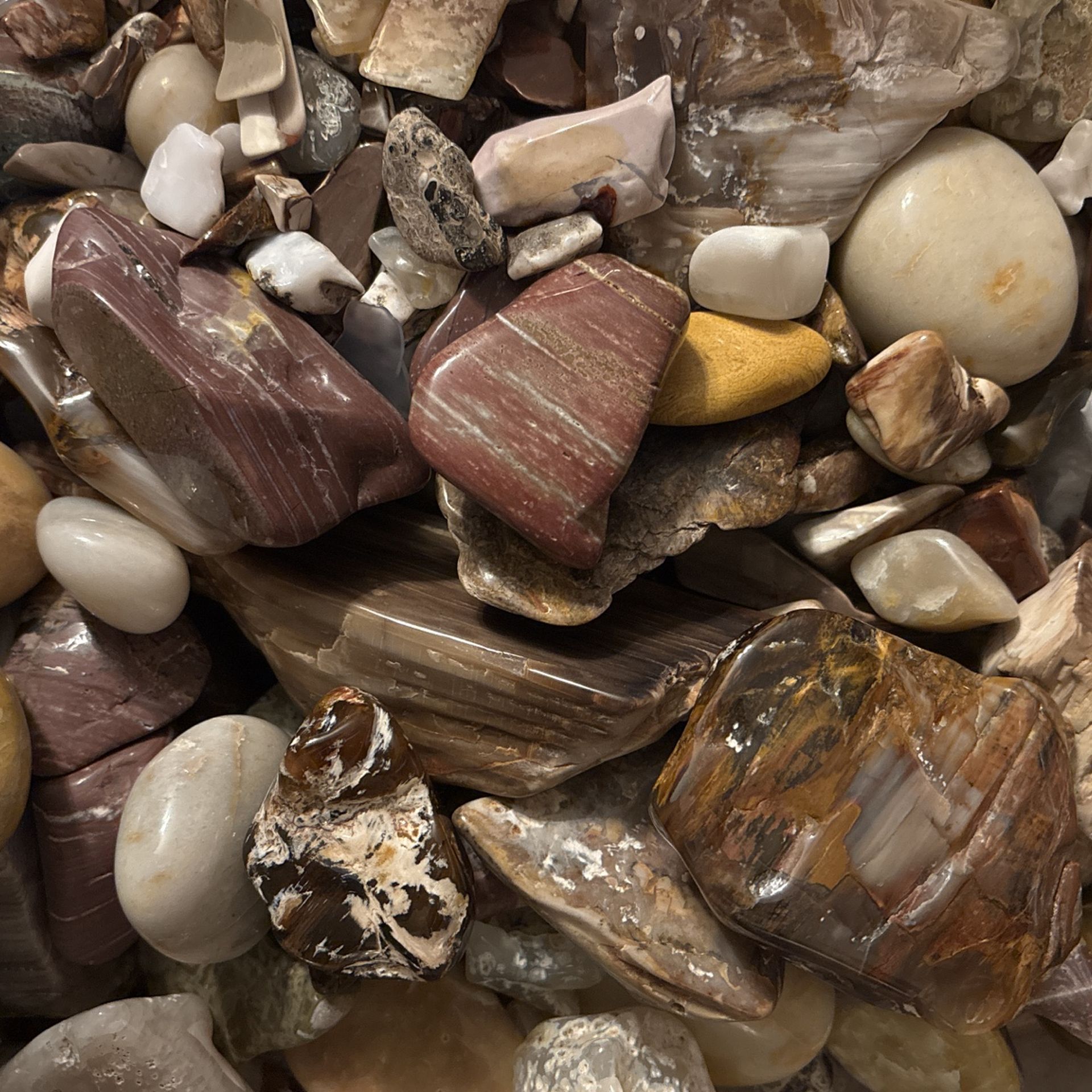 Polished And Tumbled Rock By The Pound