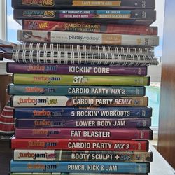 Beach Body Workput Tapes- Turbo Jam, Hip Hop Abs And Piyo