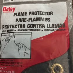 Flame Protector Heat Shield By Oatey. New