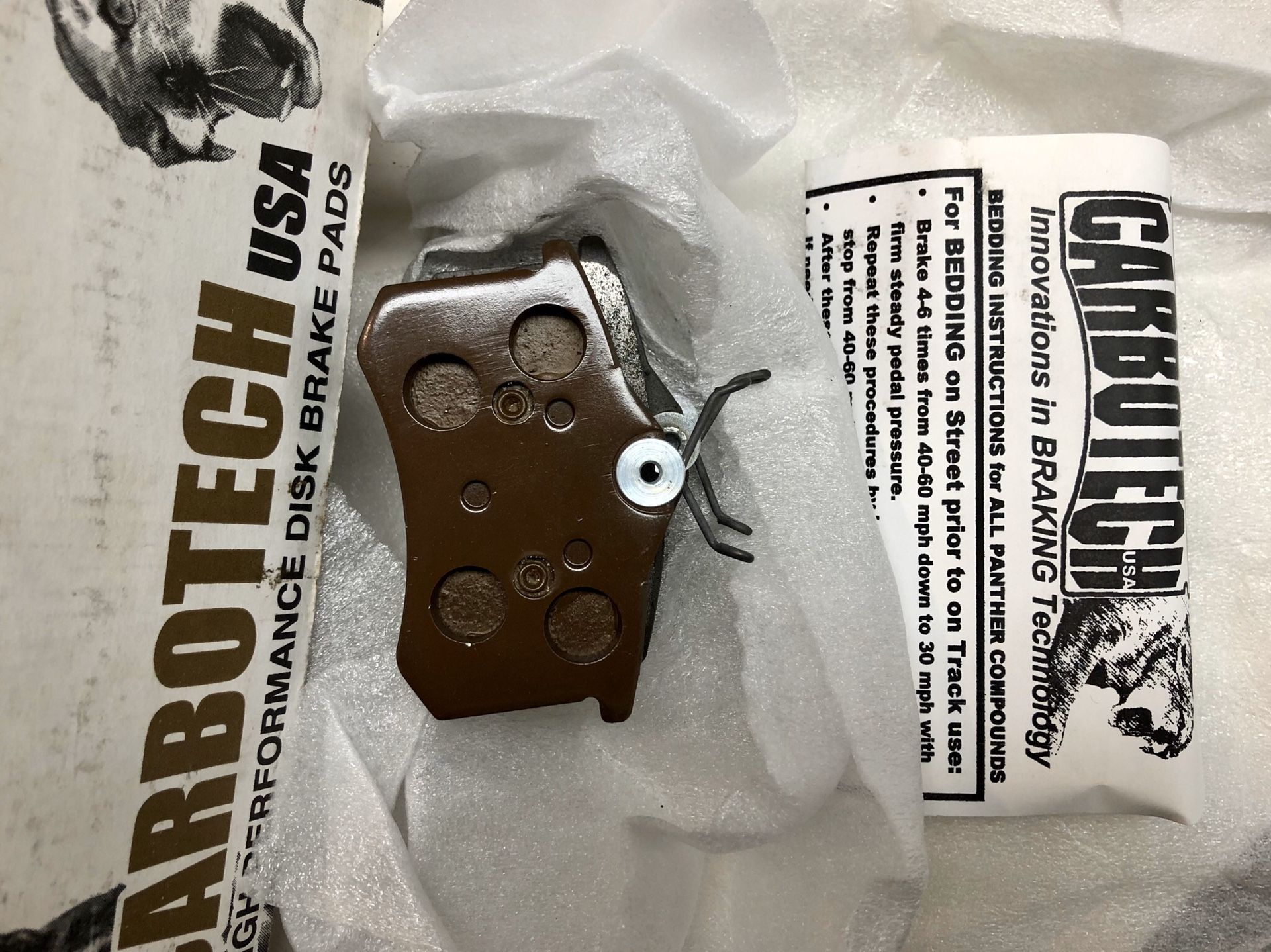 Carbotech Audi S4 Race Brake Pads