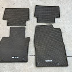 2020-2023 Mazda Cx-30 Oem All Weather Factory Floor Mats Genuine 4pc