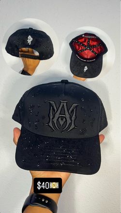 Pelico Hats Black Snapback Cap