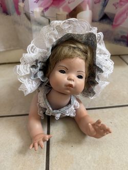 Vintage Bisque Baby Doll 14”