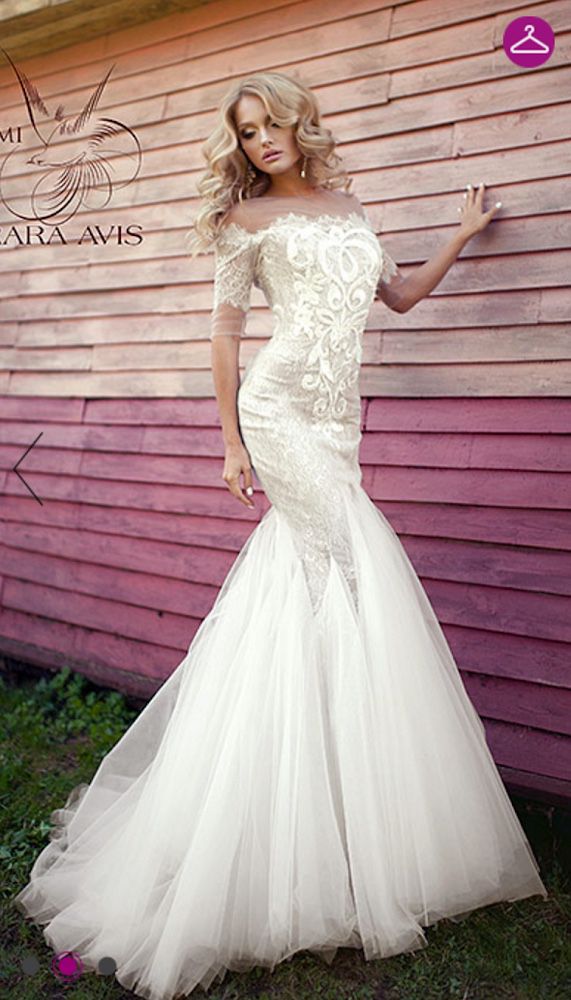 Mermaid style wedding dress