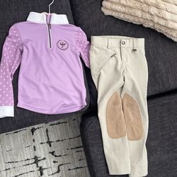 Horse riding Pants and Shirt