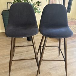 Set of 2 bar chairs