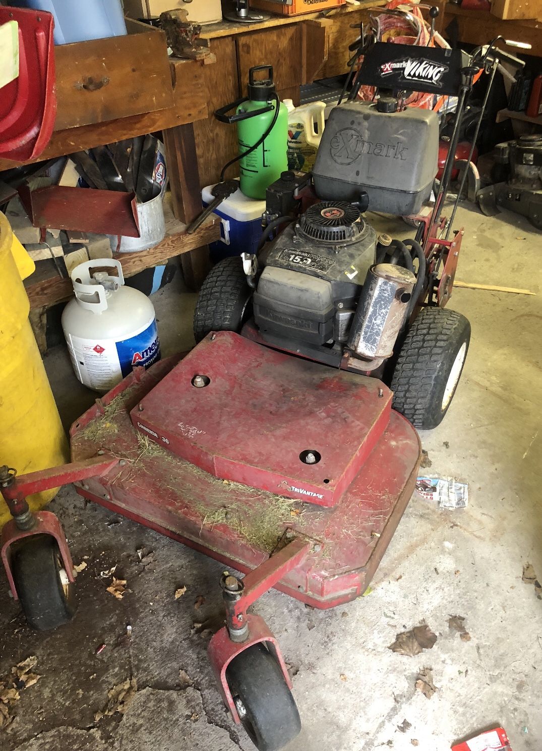 36” walk behind
