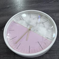 Marvel And Pink Wall Clock 